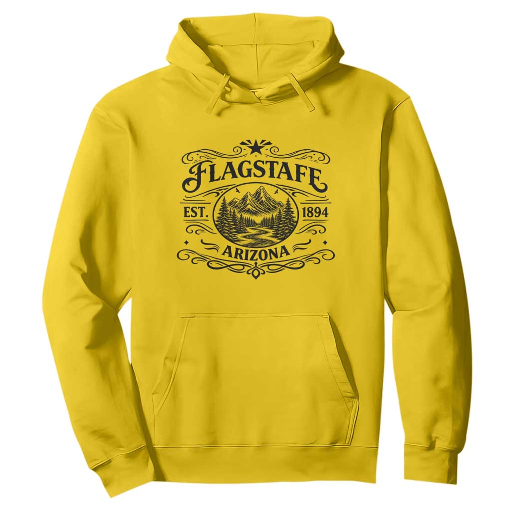 Vintage Flagstaff Landscape Adventure Hoodie Arizona Gift TS12 Daisy Print Your Wear