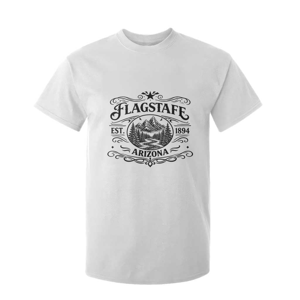 Vintage Flagstaff Landscape Adventure T Shirt For Kid Arizona Gift TS12 White Print Your Wear