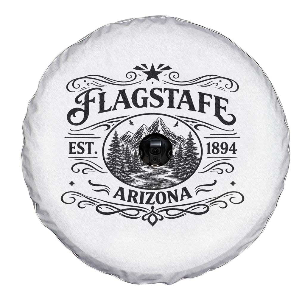Vintage Flagstaff Landscape Adventure Spare Tire Cover Arizona Gift TS12 Print Your Wear