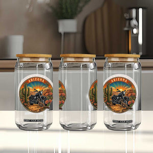 Arizona Pride Glass Can Adventure Scenic Journey Southwest USA TS12 Print Your Wear