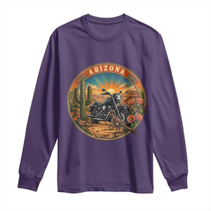 Arizona Pride Long Sleeve Shirt Adventure Scenic Journey Southwest USA TS12 Purple Print Your Wear