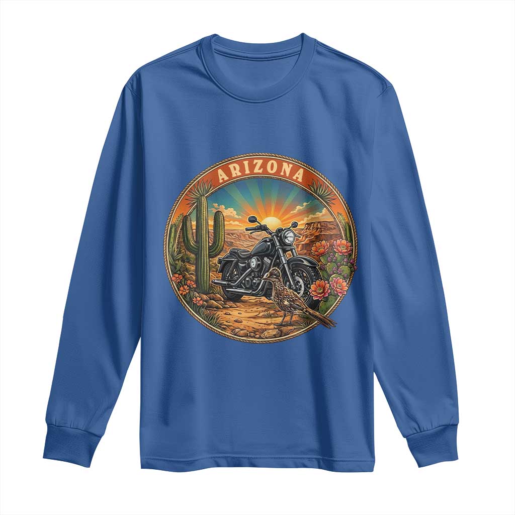 Arizona Pride Long Sleeve Shirt Adventure Scenic Journey Southwest USA TS12 Royal Blue Print Your Wear