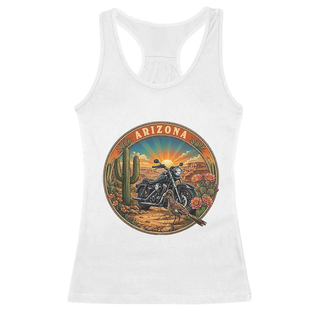 Arizona Pride Racerback Tank Top Adventure Scenic Journey Southwest USA TS12 White Print Your Wear