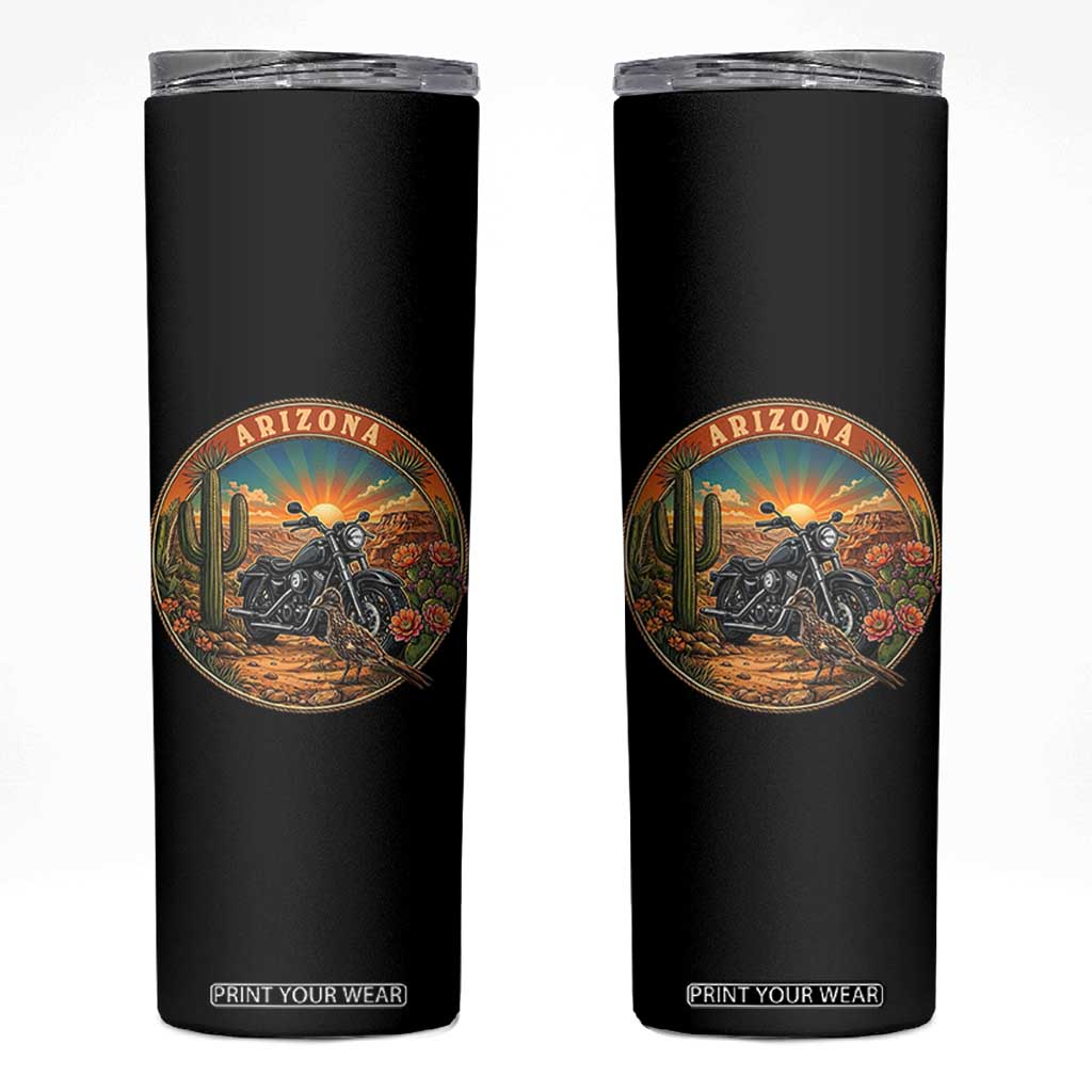 Arizona Pride Skinny Tumbler Adventure Scenic Journey Southwest USA TS12 Black Print Your Wear