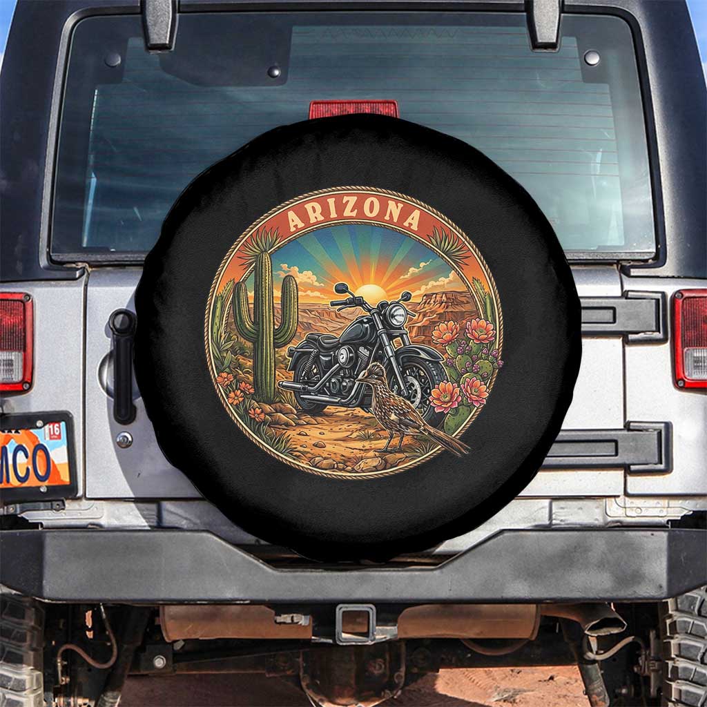 Arizona Pride Spare Tire Cover Adventure Scenic Journey Southwest USA TS12 No hole Black Print Your Wear
