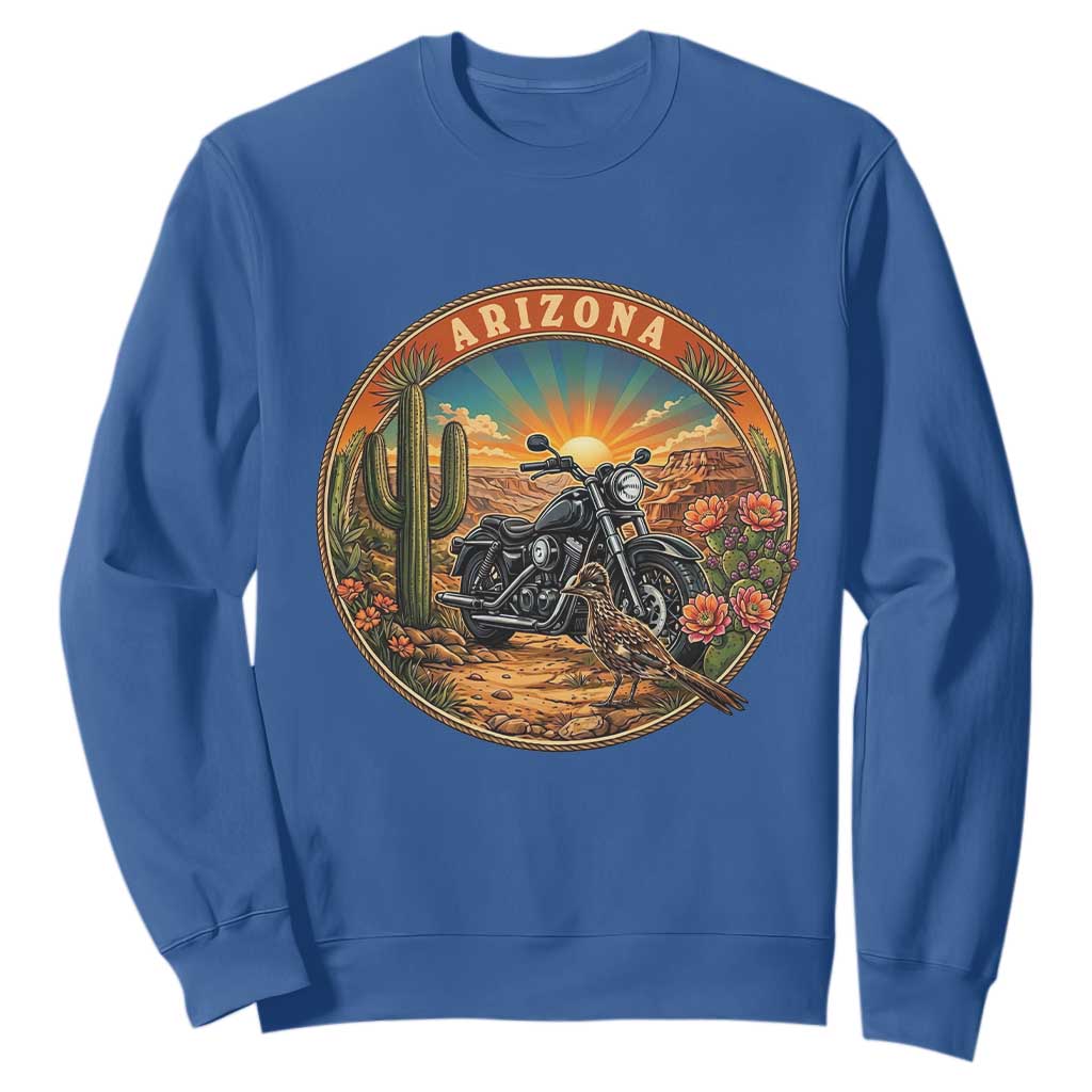 Arizona Pride Sweatshirt Adventure Scenic Journey Southwest USA TS12 Royal Blue Print Your Wear