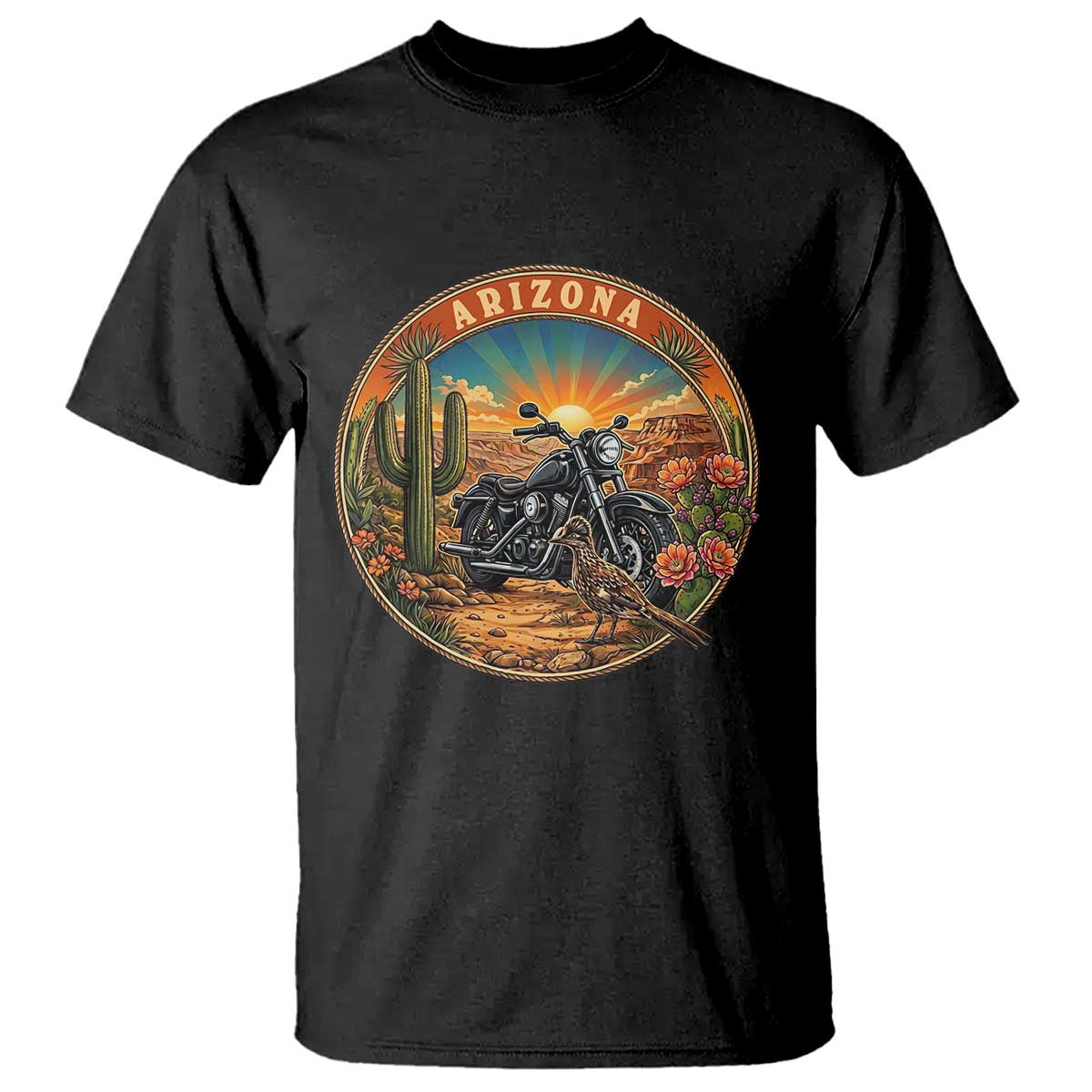 Arizona Pride T Shirt Adventure Scenic Journey Southwest USA TS12 Black Print Your Wear
