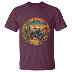 Arizona Pride T Shirt Adventure Scenic Journey Southwest USA TS12 Maroon Print Your Wear