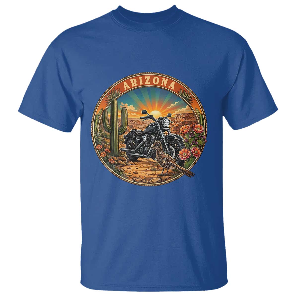 Arizona Pride T Shirt Adventure Scenic Journey Southwest USA TS12 Royal Blue Print Your Wear