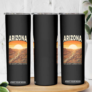 Arizona Souvenir Grand Canyon State Skinny Tumbler Saguaro Cactus Road Trip TS12 Print Your Wear