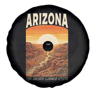 Arizona Souvenir Grand Canyon State Spare Tire Cover Saguaro Cactus Road Trip TS12 Print Your Wear