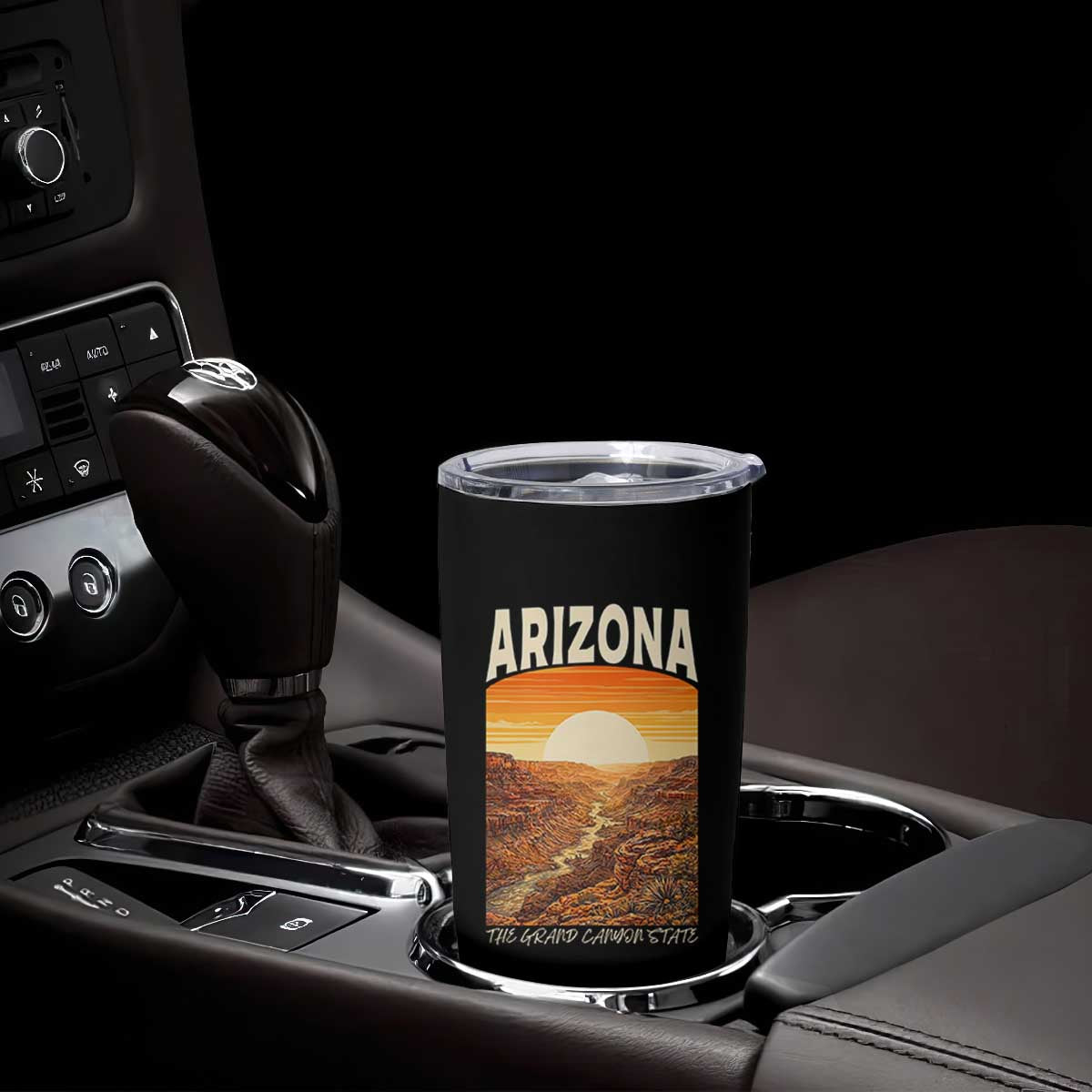 Arizona Souvenir Grand Canyon State Tumbler Cup Saguaro Cactus Road Trip TS12 Print Your Wear
