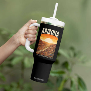 Arizona Souvenir Grand Canyon State Tumbler With Handle Saguaro Cactus Road Trip TS12 Print Your Wear