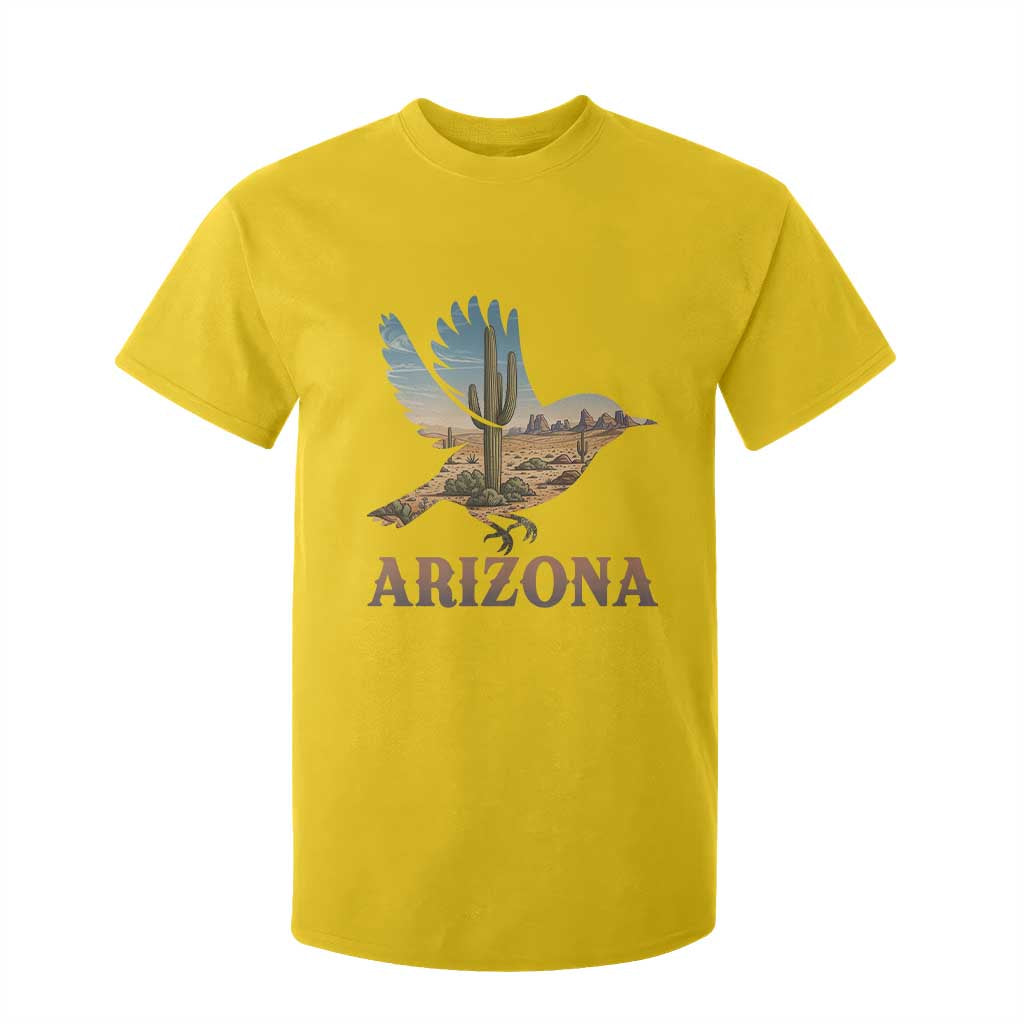 Arizona Desert Wren Bird T Shirt For Kid Cactus Landscape Rustic Western TS12 Daisy Print Your Wear