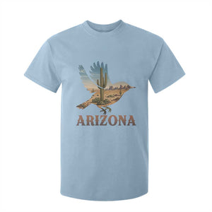 Arizona Desert Wren Bird T Shirt For Kid Cactus Landscape Rustic Western TS12 Light Blue Print Your Wear