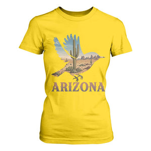 Arizona Desert Wren Bird T Shirt For Women Cactus Landscape Rustic Western TS12 Daisy Print Your Wear