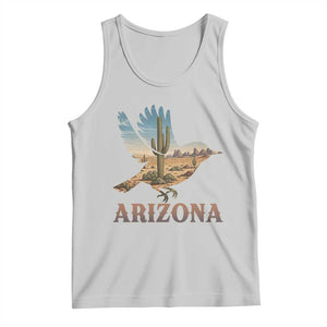 Arizona Desert Wren Bird Tank Top Cactus Landscape Rustic Western TS12 Ash Print Your Wear