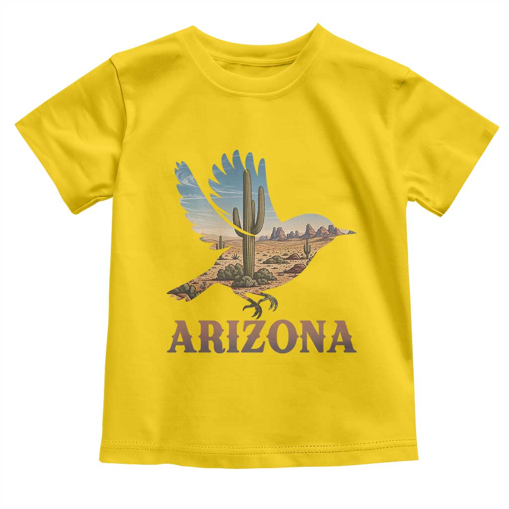 Arizona Desert Wren Bird Toddler T Shirt Cactus Landscape Rustic Western TS12 Daisy Print Your Wear