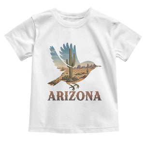Arizona Desert Wren Bird Toddler T Shirt Cactus Landscape Rustic Western TS12 White Print Your Wear