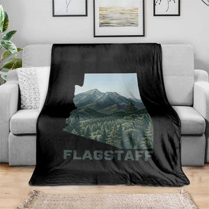 San Francisco Peaks Flagstaff Arizona Throw Blanket Vintage Mountain Landscape Gift TS12 Print Your Wear