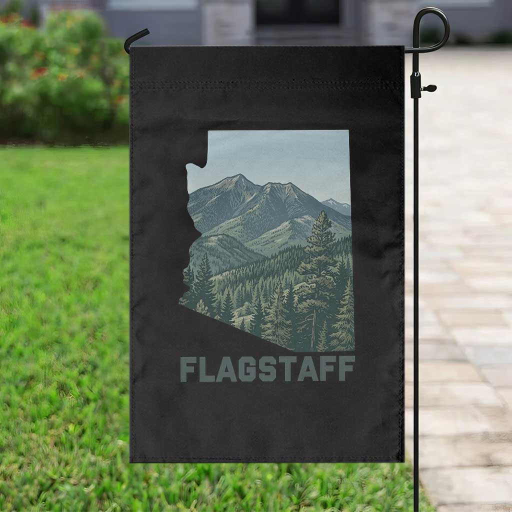 San Francisco Peaks Flagstaff Arizona Garden Flag Vintage Mountain Landscape Gift TS12 Print Your Wear