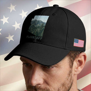 San Francisco Peaks Flagstaff Arizona Baseball Cap Vintage Mountain Landscape Gift TS12 Print Your Wear