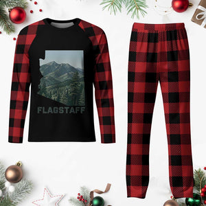 San Francisco Peaks Flagstaff Arizona Plaid Pajama Set Vintage Mountain Landscape Gift TS12 Buffalo Plaid Print Your Wear