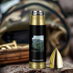 San Francisco Peaks Flagstaff Arizona Bullet Tumbler Vintage Mountain Landscape Gift TS12 Print Your Wear