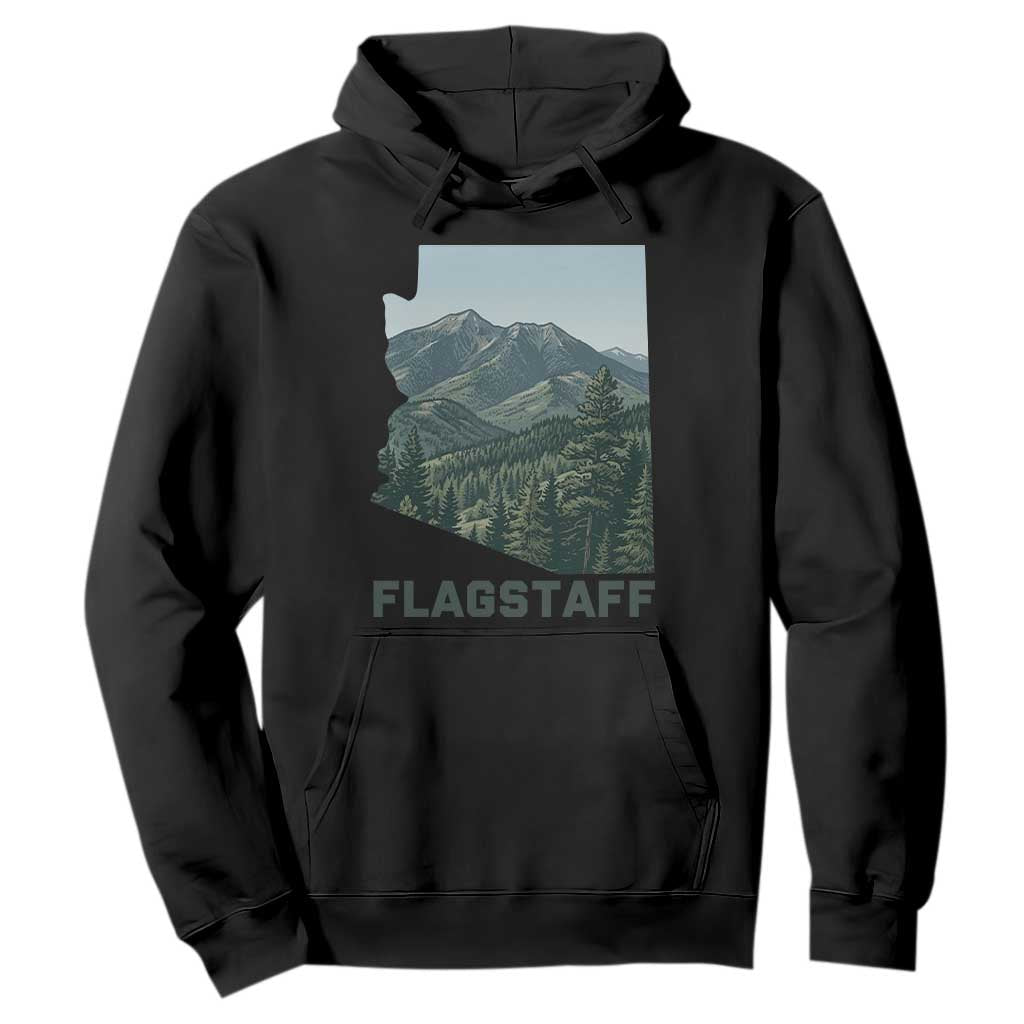 San Francisco Peaks Flagstaff Arizona Hoodie Vintage Mountain Landscape Gift TS12 Black Print Your Wear