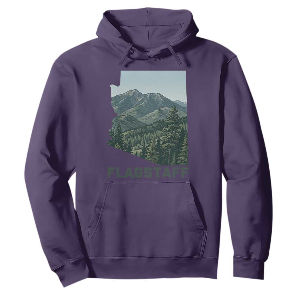 San Francisco Peaks Flagstaff Arizona Hoodie Vintage Mountain Landscape Gift TS12 Purple Print Your Wear