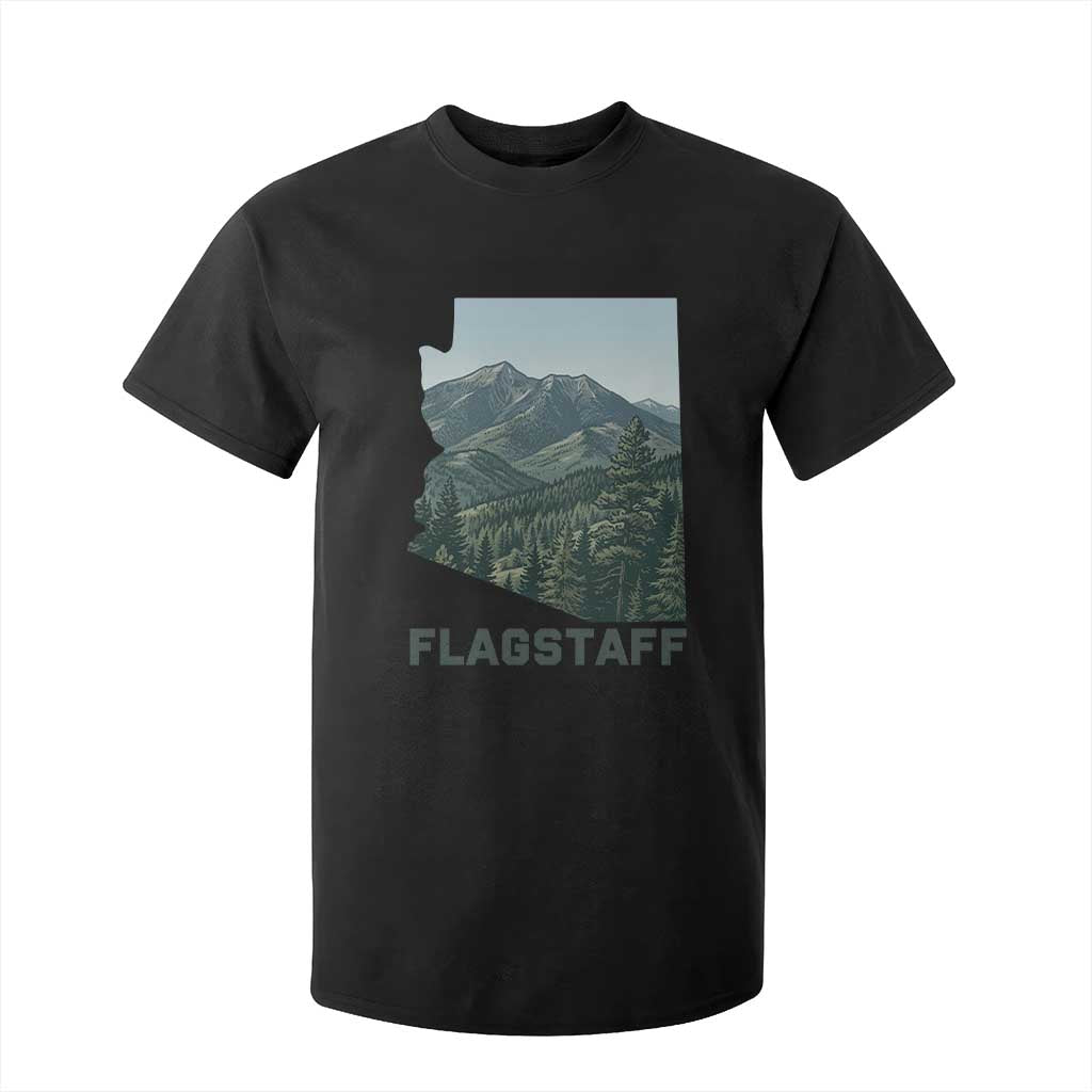 San Francisco Peaks Flagstaff Arizona T Shirt For Kid Vintage Mountain Landscape Gift TS12 Black Print Your Wear