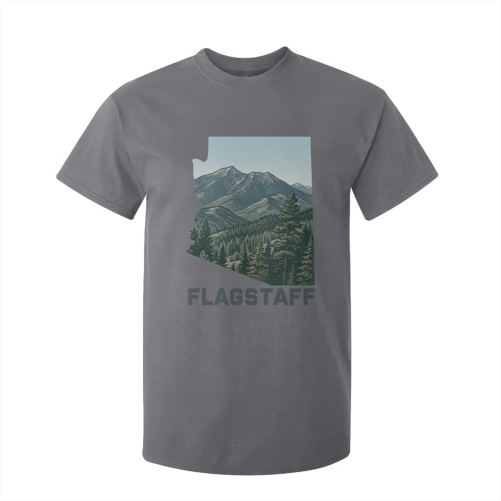 San Francisco Peaks Flagstaff Arizona T Shirt For Kid Vintage Mountain Landscape Gift TS12 Charcoal Print Your Wear