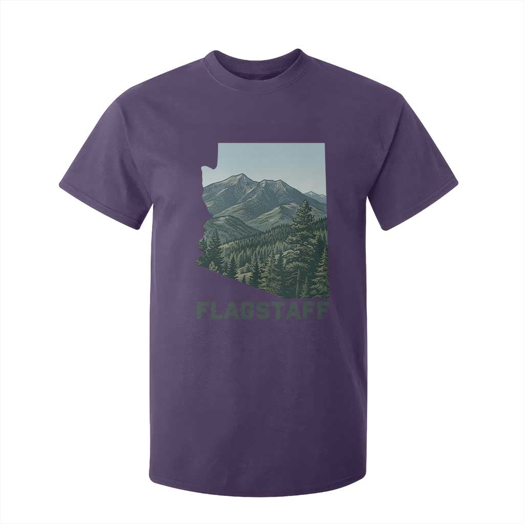 San Francisco Peaks Flagstaff Arizona T Shirt For Kid Vintage Mountain Landscape Gift TS12 Purple Print Your Wear