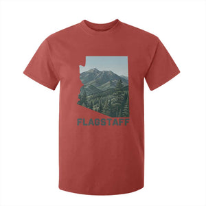 San Francisco Peaks Flagstaff Arizona T Shirt For Kid Vintage Mountain Landscape Gift TS12 Red Print Your Wear