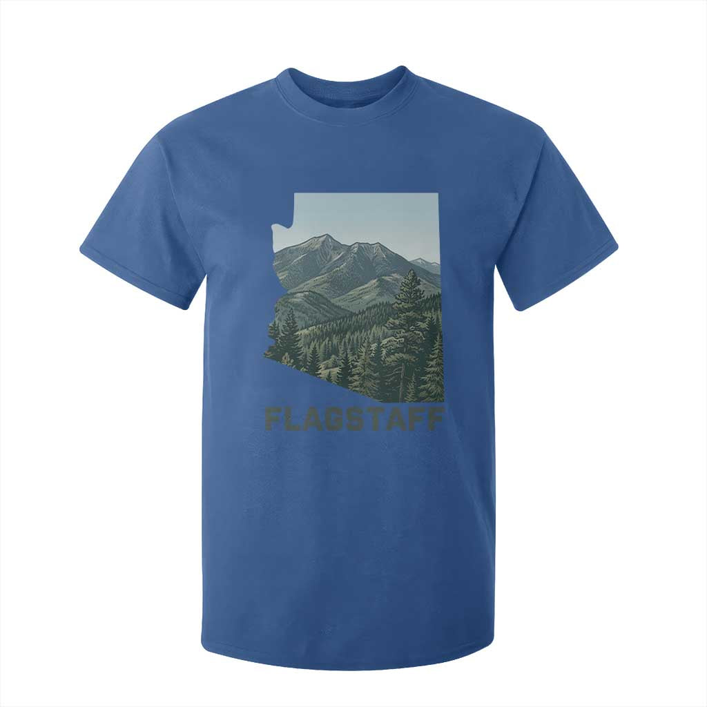 San Francisco Peaks Flagstaff Arizona T Shirt For Kid Vintage Mountain Landscape Gift TS12 Royal Blue Print Your Wear