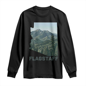 San Francisco Peaks Flagstaff Arizona Long Sleeve Shirt Vintage Mountain Landscape Gift TS12 Black Print Your Wear