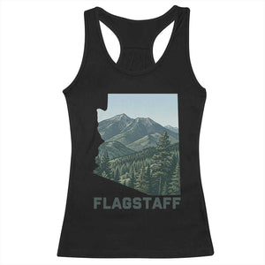 San Francisco Peaks Flagstaff Arizona Racerback Tank Top Vintage Mountain Landscape Gift TS12 Black Print Your Wear