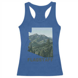 San Francisco Peaks Flagstaff Arizona Racerback Tank Top Vintage Mountain Landscape Gift TS12 Royal Blue Print Your Wear