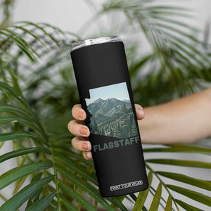 San Francisco Peaks Flagstaff Arizona Skinny Tumbler Vintage Mountain Landscape Gift TS12 Print Your Wear