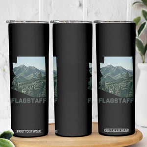San Francisco Peaks Flagstaff Arizona Skinny Tumbler Vintage Mountain Landscape Gift TS12 Print Your Wear