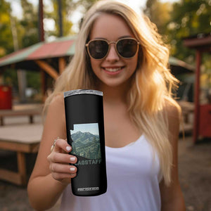 San Francisco Peaks Flagstaff Arizona Skinny Tumbler Vintage Mountain Landscape Gift TS12 Print Your Wear