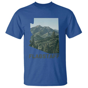 San Francisco Peaks Flagstaff Arizona T Shirt Vintage Mountain Landscape Gift TS12 Royal Blue Print Your Wear
