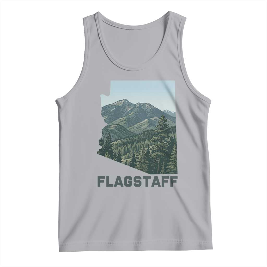 San Francisco Peaks Flagstaff Arizona Tank Top Vintage Mountain Landscape Gift TS12 Athletic Heather Print Your Wear