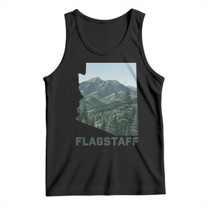 San Francisco Peaks Flagstaff Arizona Tank Top Vintage Mountain Landscape Gift TS12 Black Print Your Wear