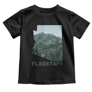San Francisco Peaks Flagstaff Arizona Toddler T Shirt Vintage Mountain Landscape Gift TS12 Black Print Your Wear