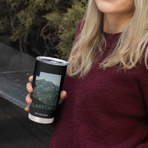 San Francisco Peaks Flagstaff Arizona Tumbler Cup Vintage Mountain Landscape Gift TS12 Print Your Wear