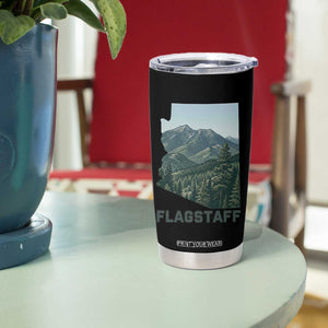 San Francisco Peaks Flagstaff Arizona Tumbler Cup Vintage Mountain Landscape Gift TS12 Print Your Wear