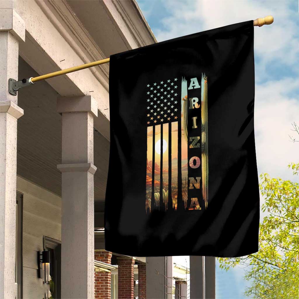 Patriotic Arizona State Flag Garden Flag Southwest Landscape Gift TS12 Print Your Wear