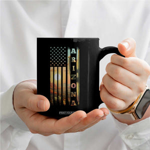 Patriotic Arizona State Flag Coffee Mug Southwest Landscape Gift TS12 Print Your Wear
