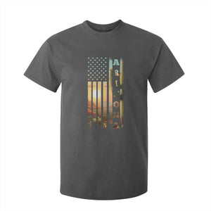 Patriotic Arizona State Flag T Shirt For Kid Southwest Landscape Gift TS12 Dark Heather Print Your Wear